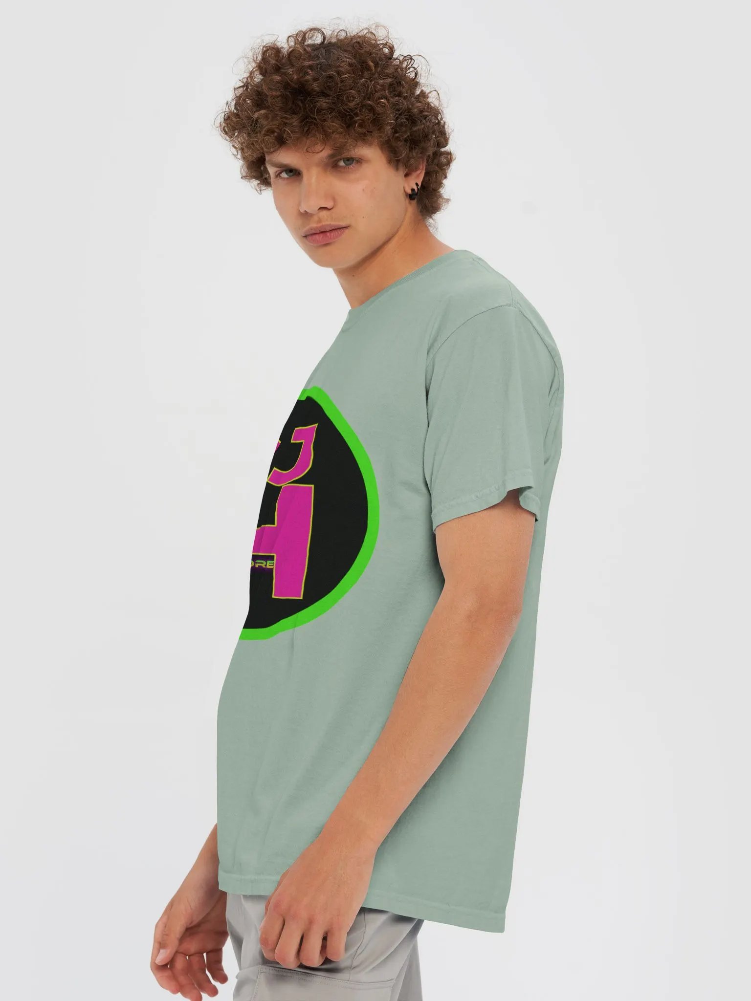 Neon Djhardcore Graphic Tee product image (83)