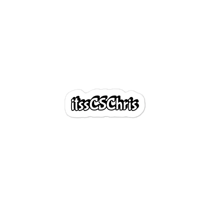 itssCSChris Sticker product image (1)