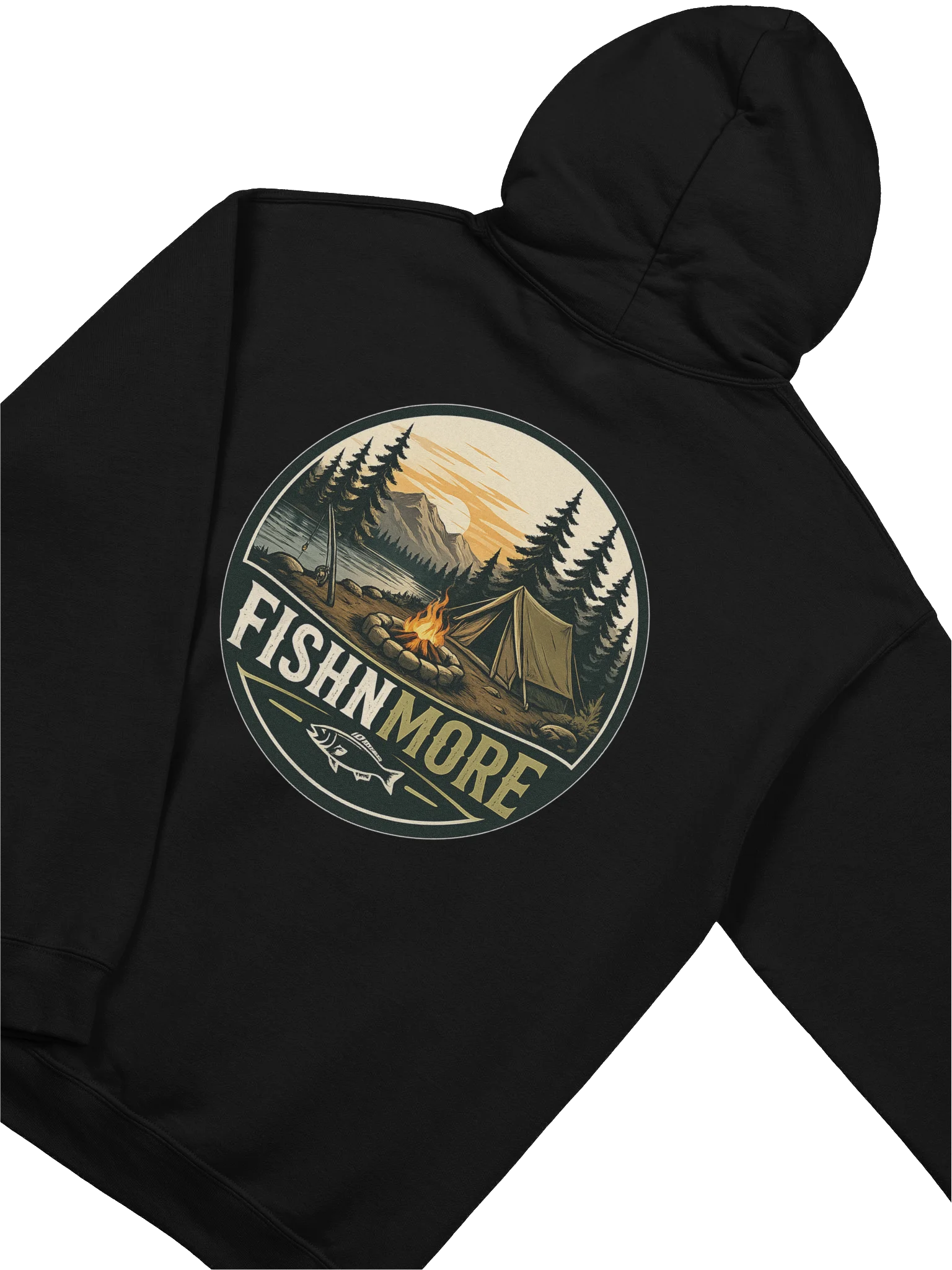 Camp FishNmore Hoodie product image (8)