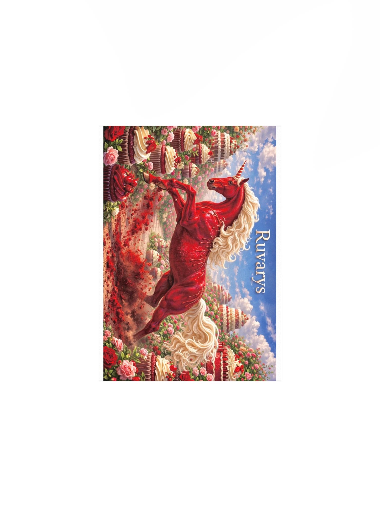 Ruvarys — Foodie Unicorn Poster product image (1)