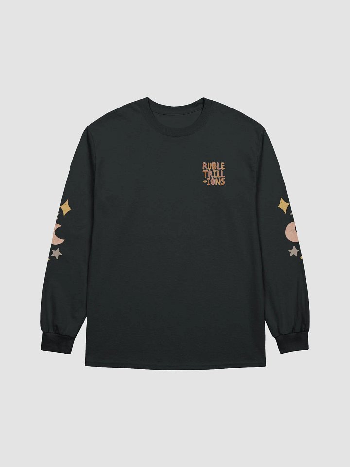 Six of Blades with Celestial Sleeves - Gildan Brand Long Sleeve Tee product image (1)