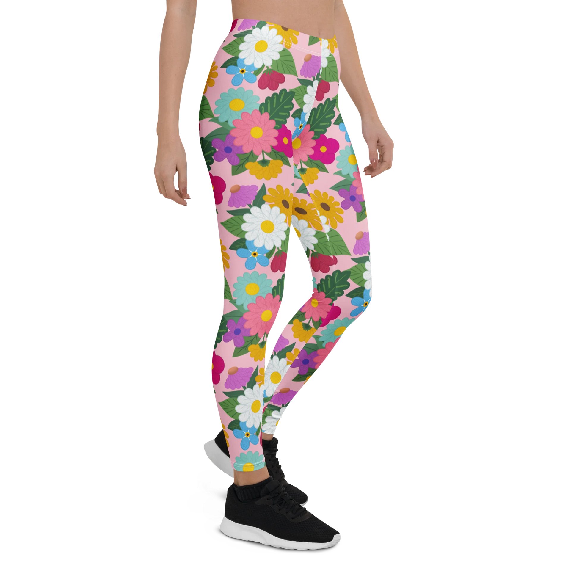 Floral Yarn Print Leggings product image (6)