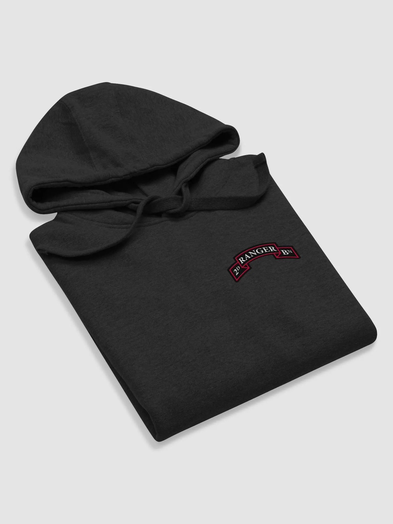2nd Battalion, 75th Ranger Regiment: Black Hooded Sweatshirt product image (5)