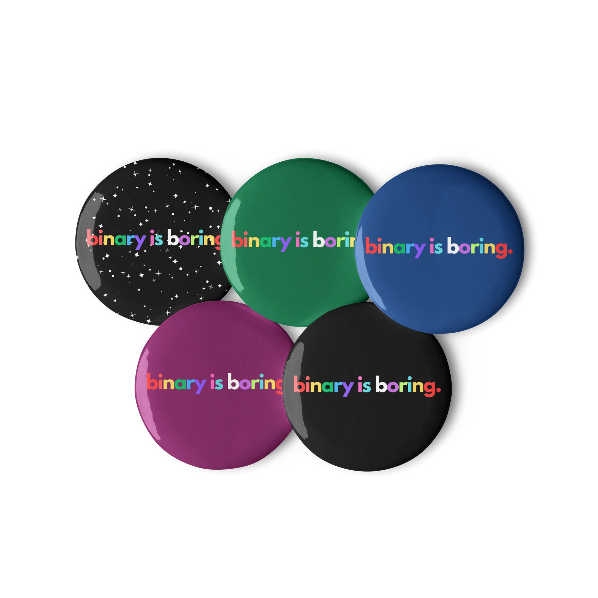 Binary Is Boring button product image (2)