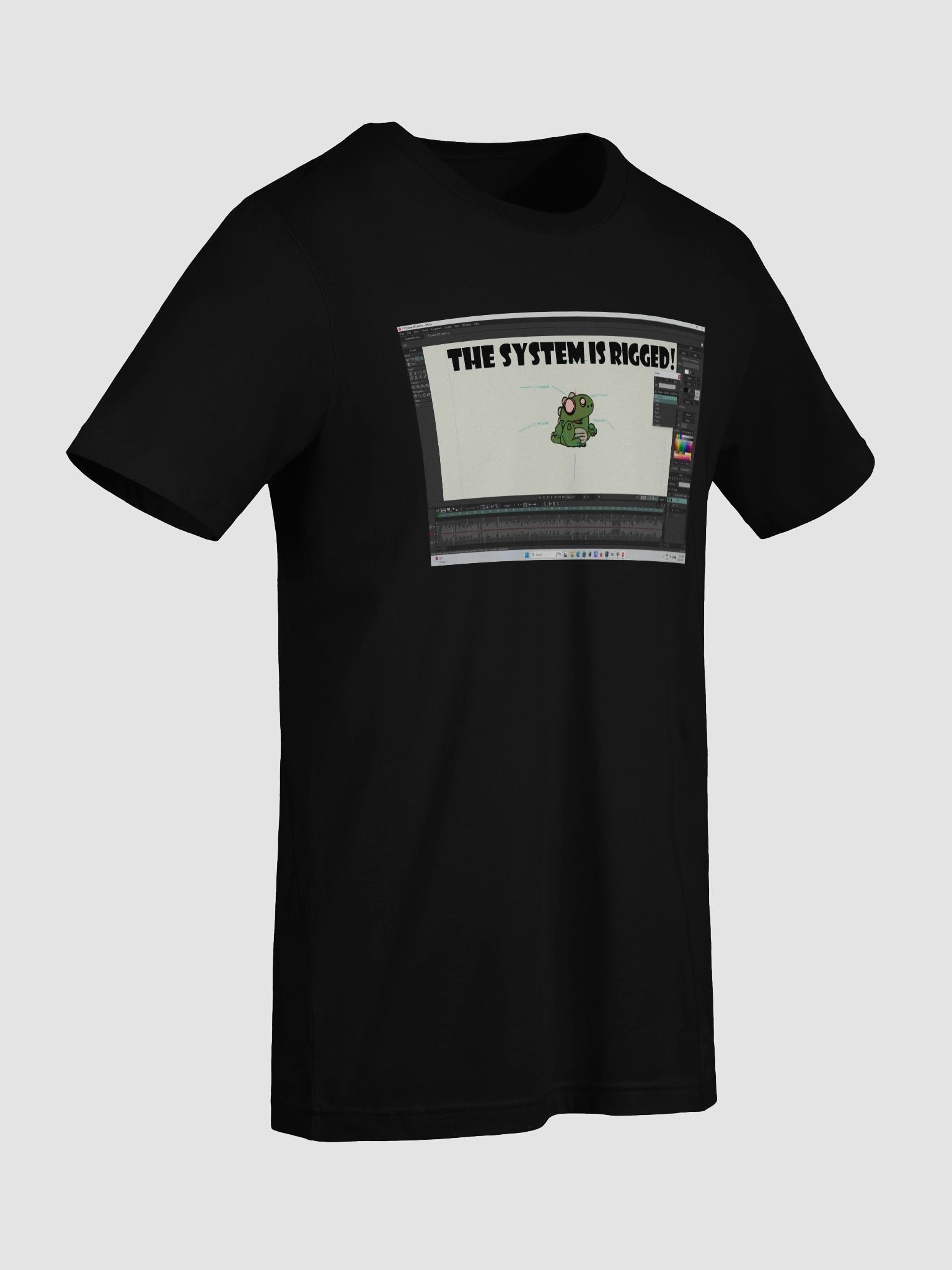 "The System is Rigged" tee product image (9)