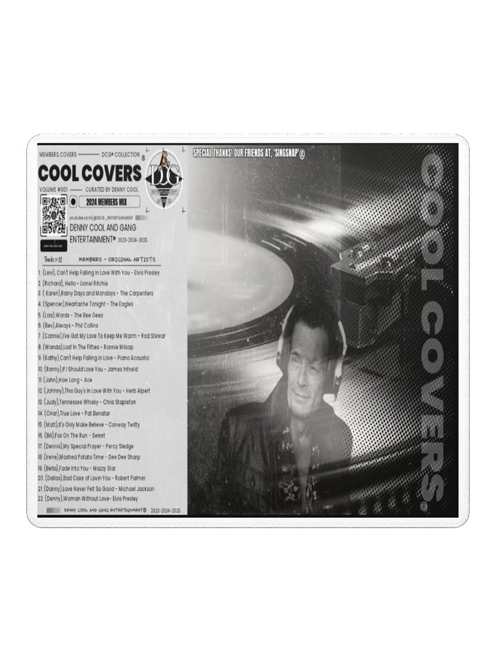 Cool Covers members Album vol.1 Mouse Pad product image (2)