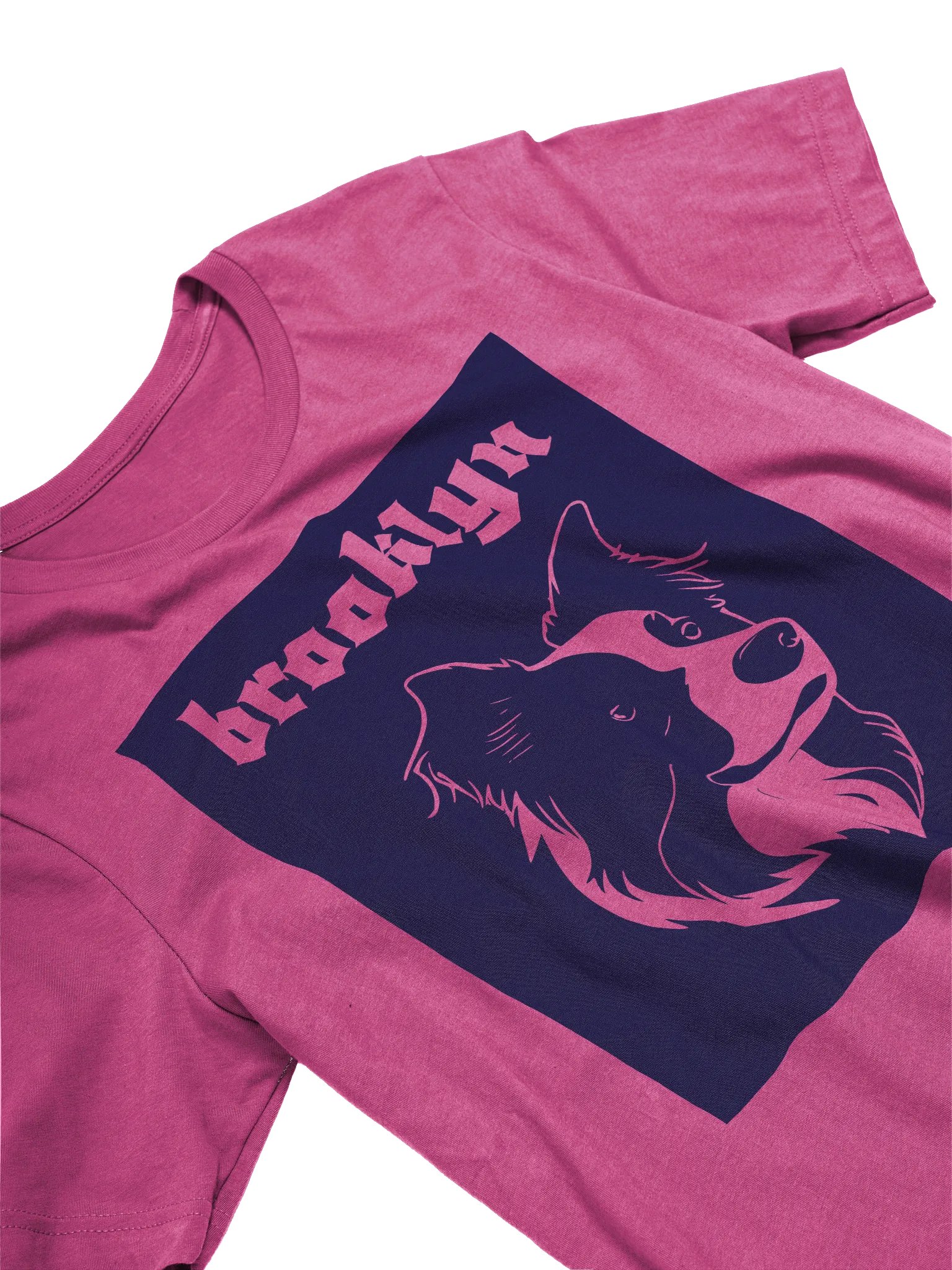 Brooklyn Border Collie Unisex Bella+Canvas Supersoft T-shirt product image (3)