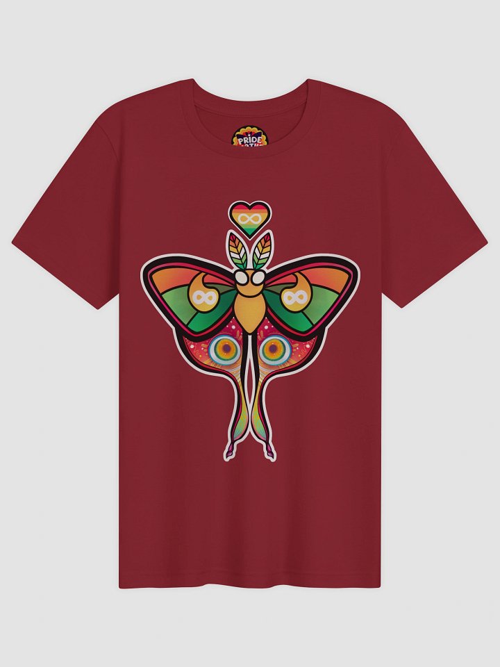 № 12 | AUTISTIC PRIDE MOTH | GRAPHIC TEE | T-SHIRT product image (1)