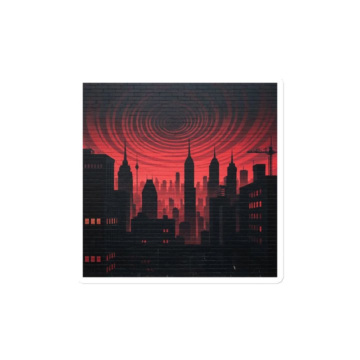 Dreadreach City Mural Style Art Die-Cut Magnets Set product image (2)