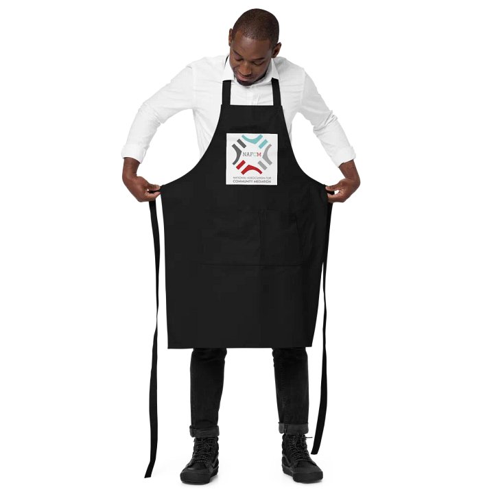 NAFCM Logo Organic Cotton Apron product image (2)
