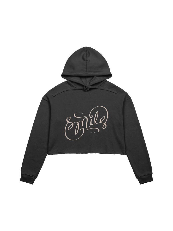 Smile Crop Hoodie product image (1)