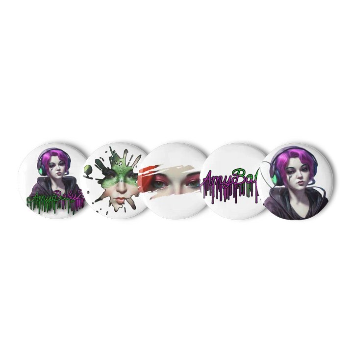 AMYBABYZ 5PK OF PINS product image (3)