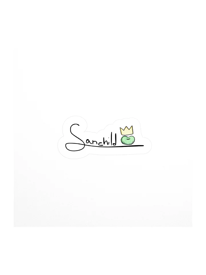 'Sanchild' Logo Sticker product image (2)