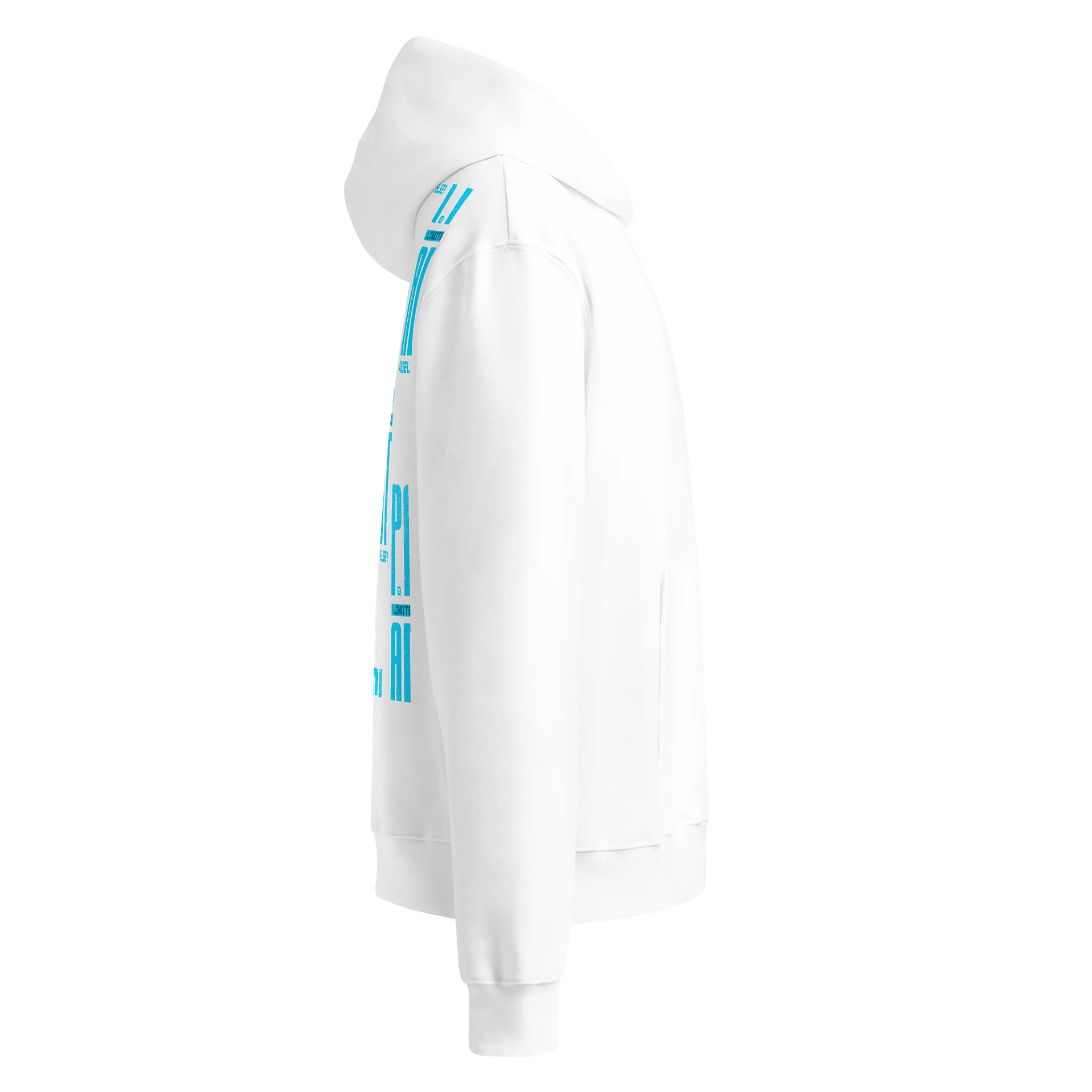 PADELISTIQ Addict Bella Butterfly Champ Hoodie R3CVR.i by EQALL® Essentials_Blue Multipattern product image (4)