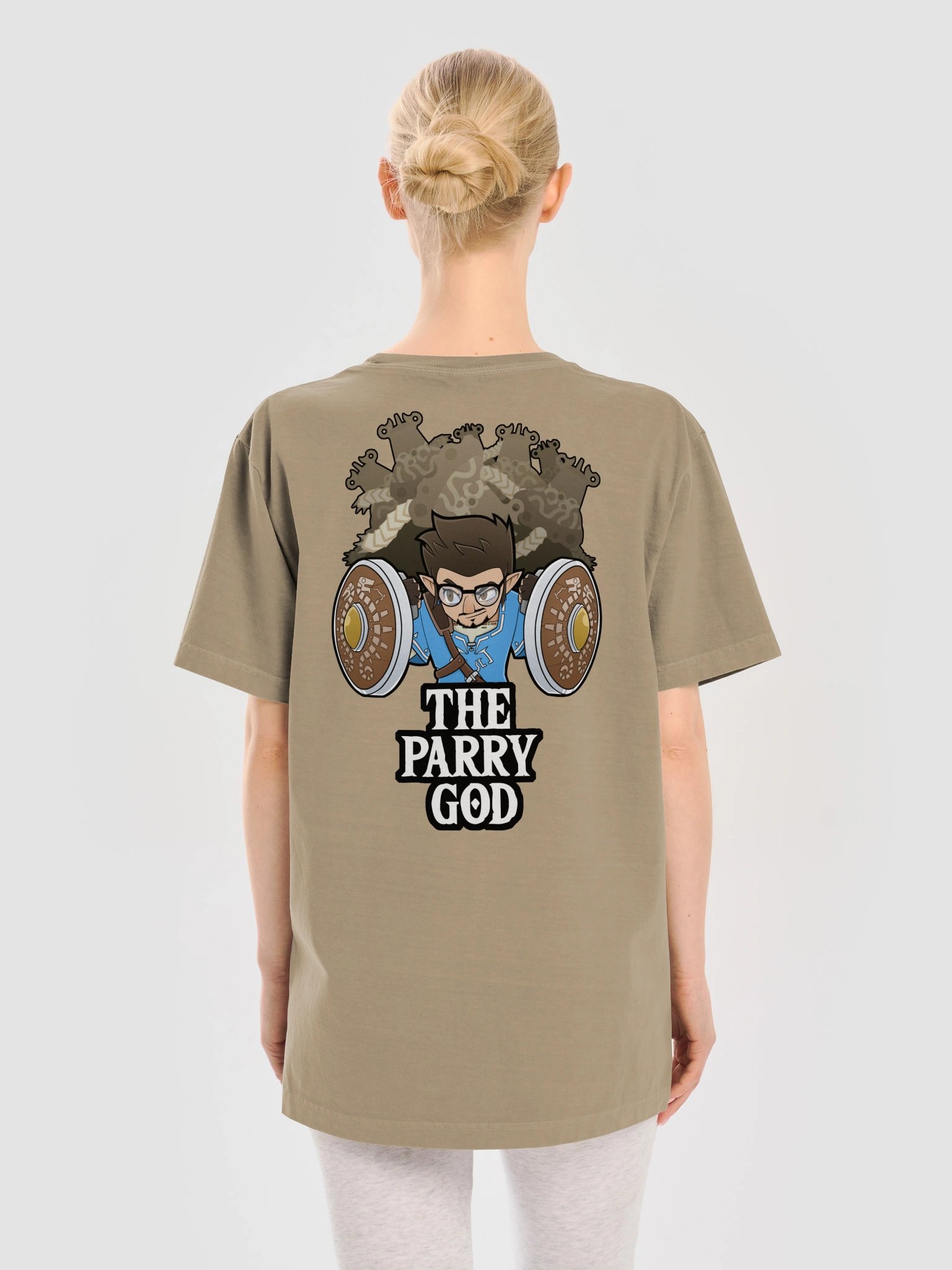 DeeBeeGeek Parry God Oversized T product image (5)