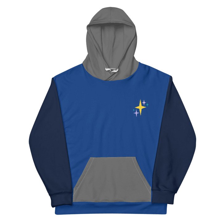 stardust colorway hoodie (blue & grey ver.) product image (1)