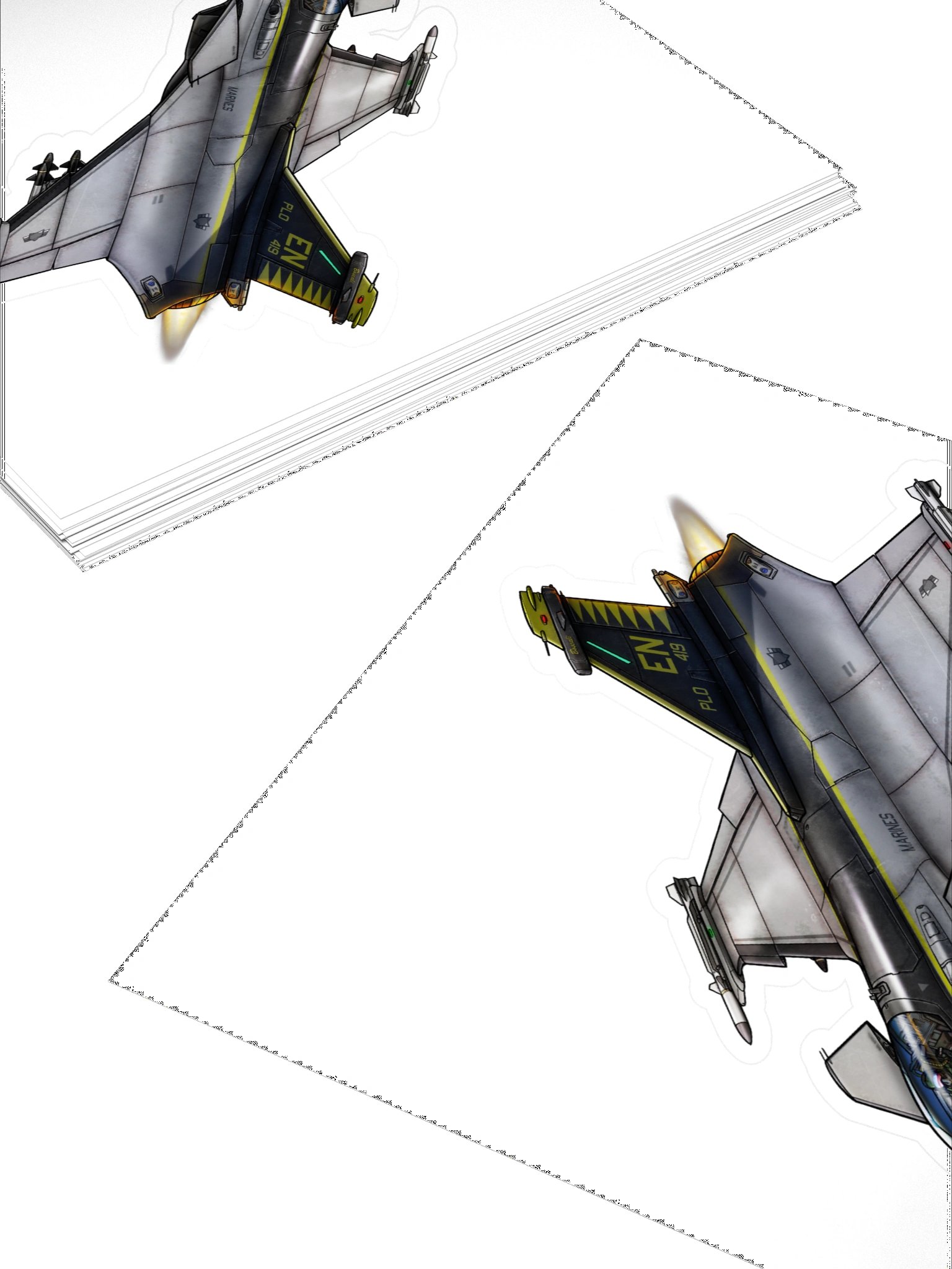 Revoker - Marines (5.5 inch Sticker) product image (4)