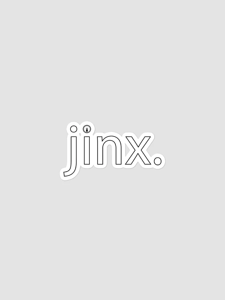 Jinx Light Kiss Cut Sticker product image (1)