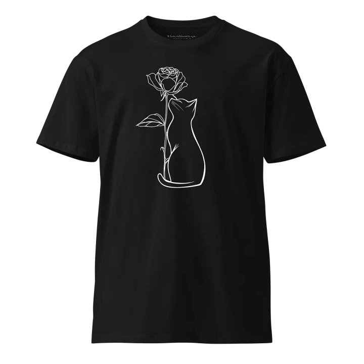 Rose Cat Supreme Comfort Crew Neck T-Shirt product image (1)