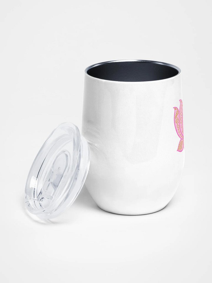 Lotus Elegance Wine Tumbler product image (2)