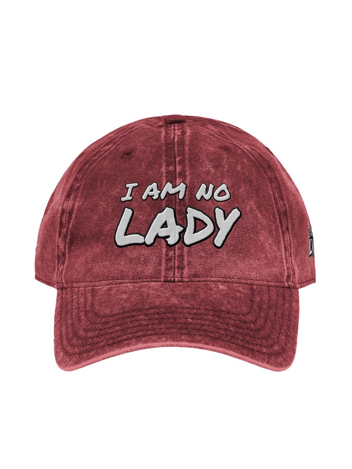 "I AM NO LADY" Cap product image (1)