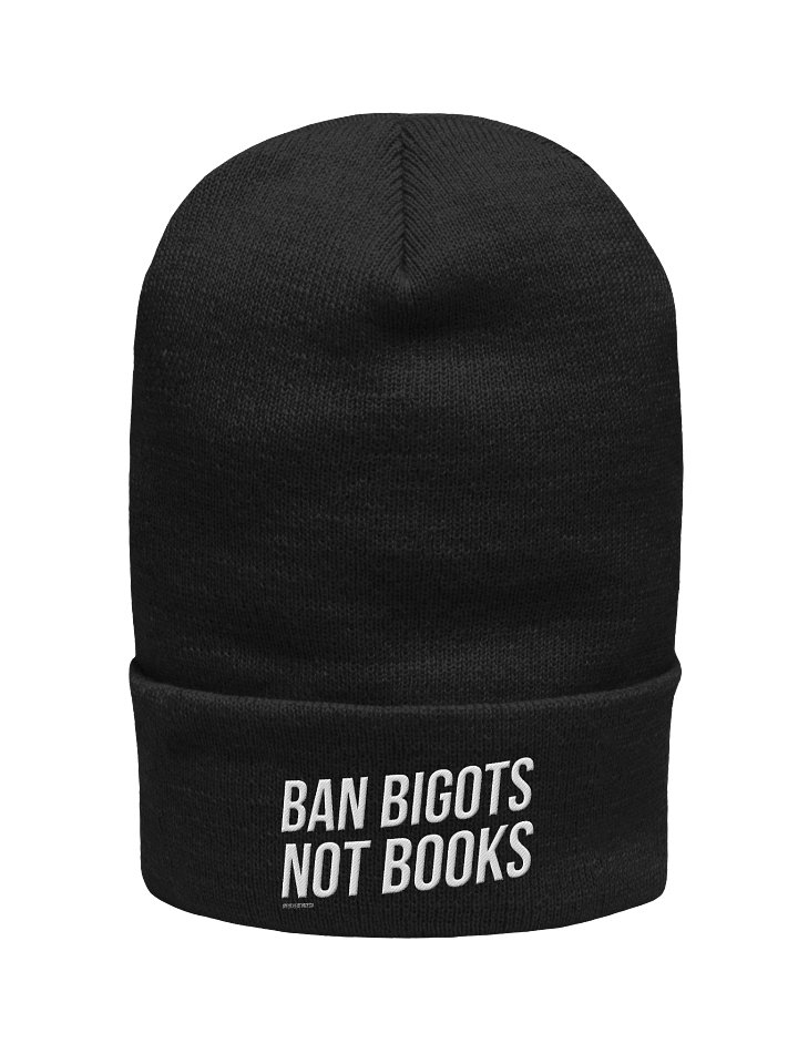 FUTILE DEVICE: BAN BIGOTS NOT BOOKS (BEANIE) product image (1)