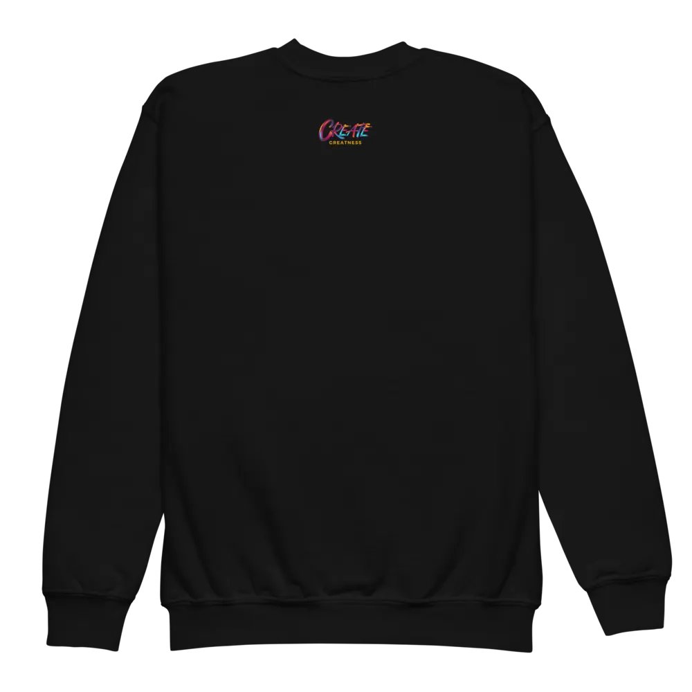 Born to Dance Her Silhouette Enigma Youth Sweatshirt product image (9)