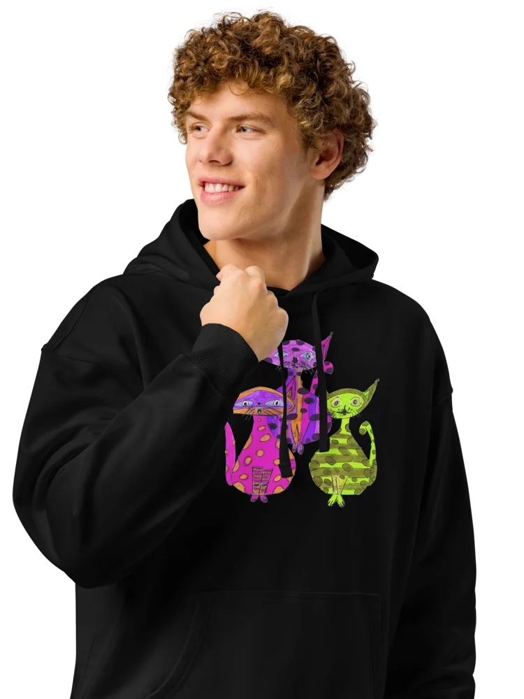 Cosmic Cats Unisex Hoodie product image (10)