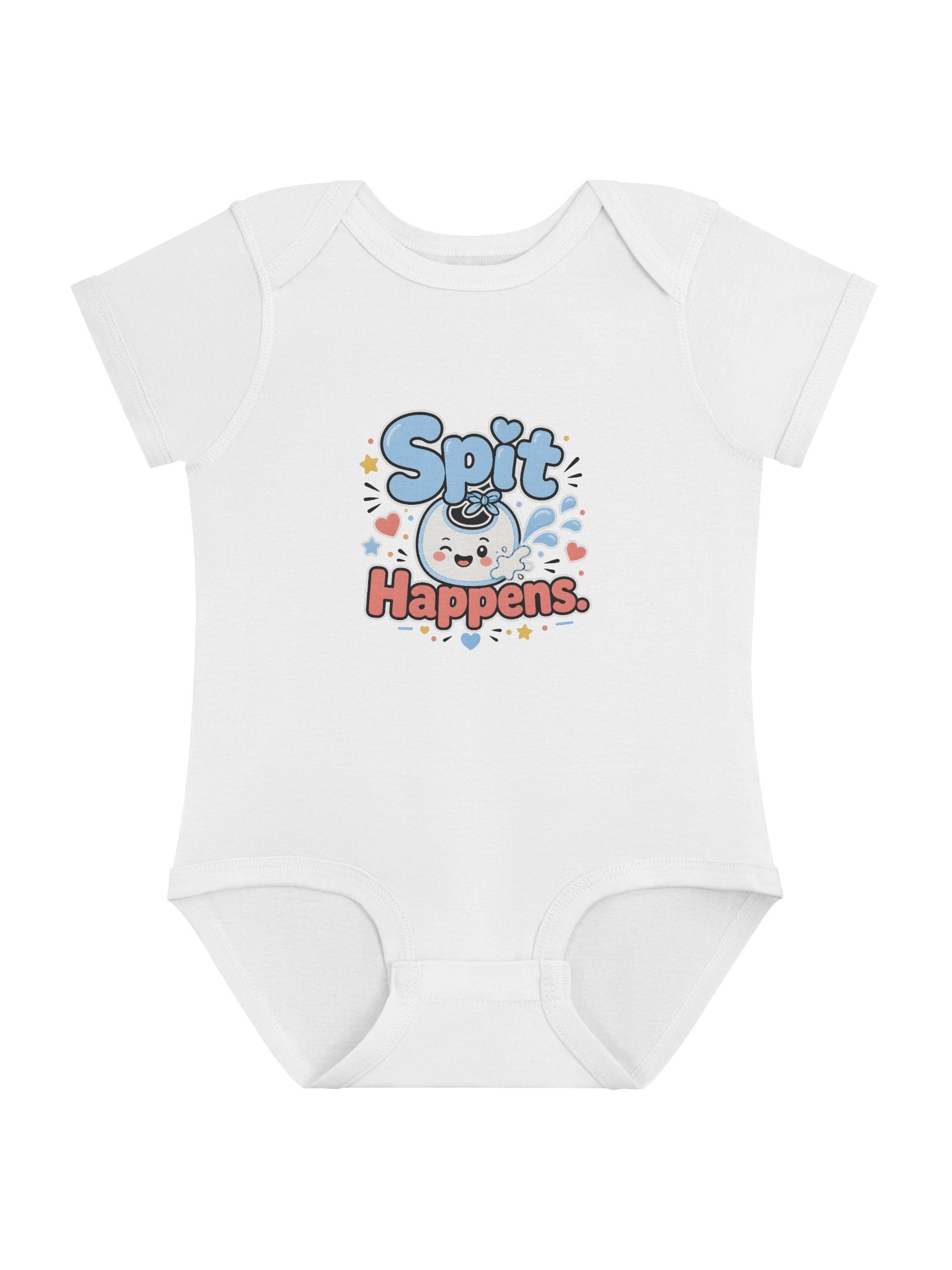 Spit Happens Baby Bodysuit product image (1)