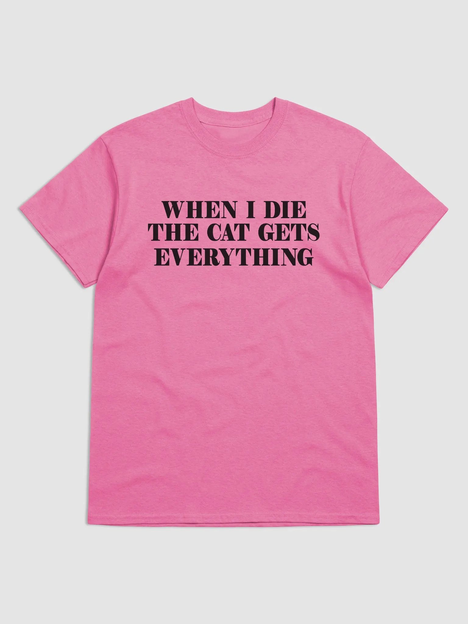 Cat gets everything - shirt product image (3)