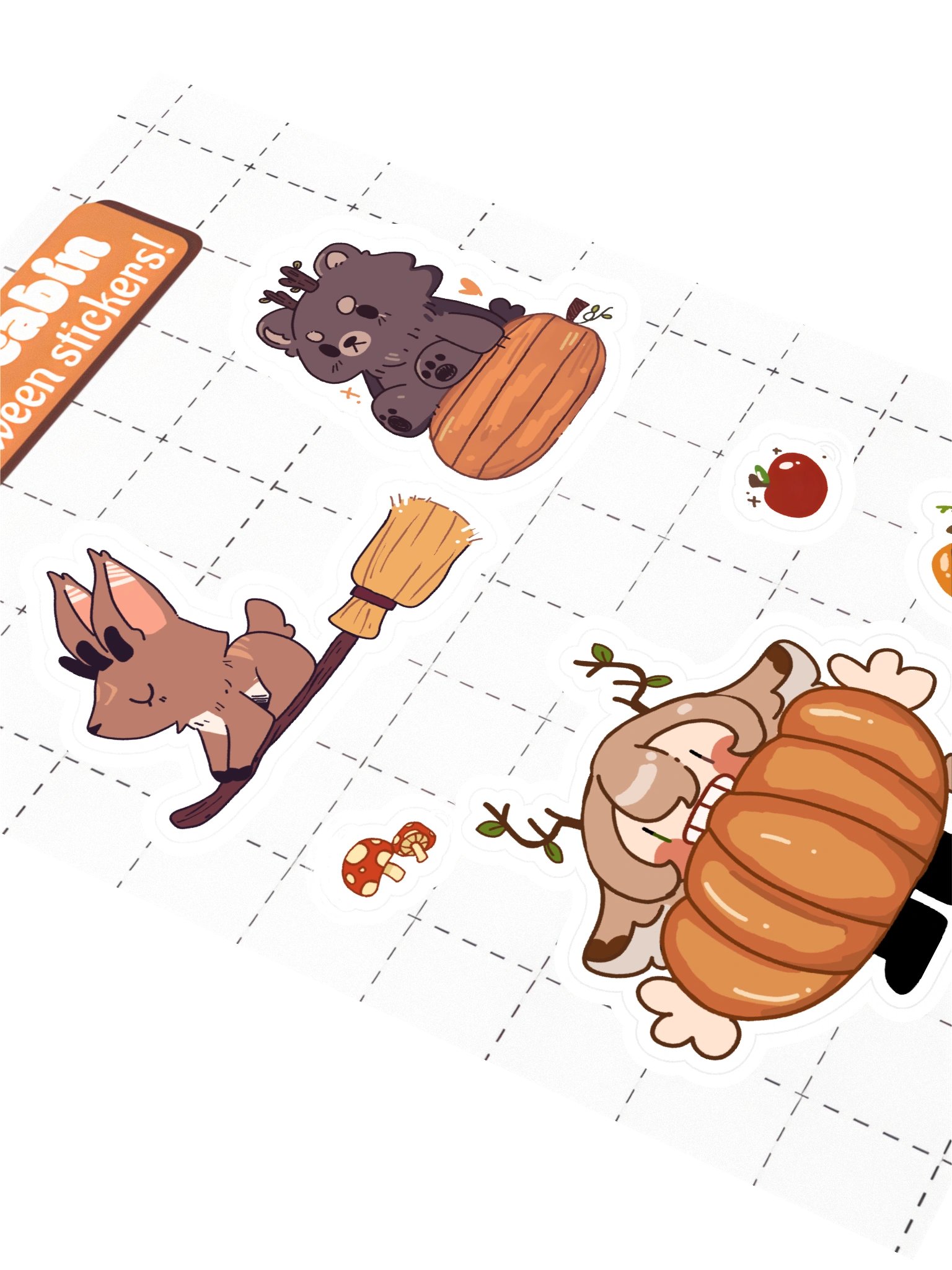 Cozy Cabin Halloween Sticker Sheet! product image (4)