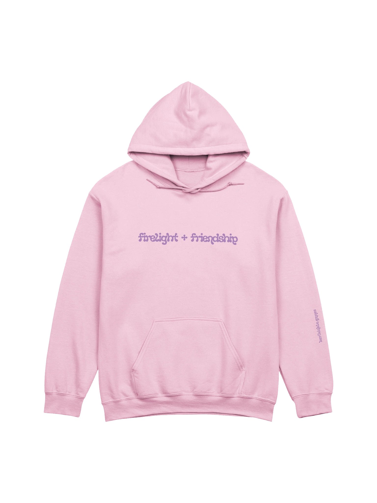Firelight + Friendship Pink Hoodie product image (1)