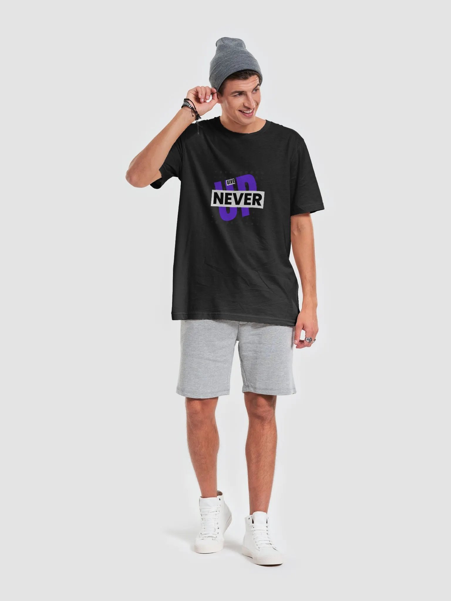 Never Give up T-Shirt product image (6)
