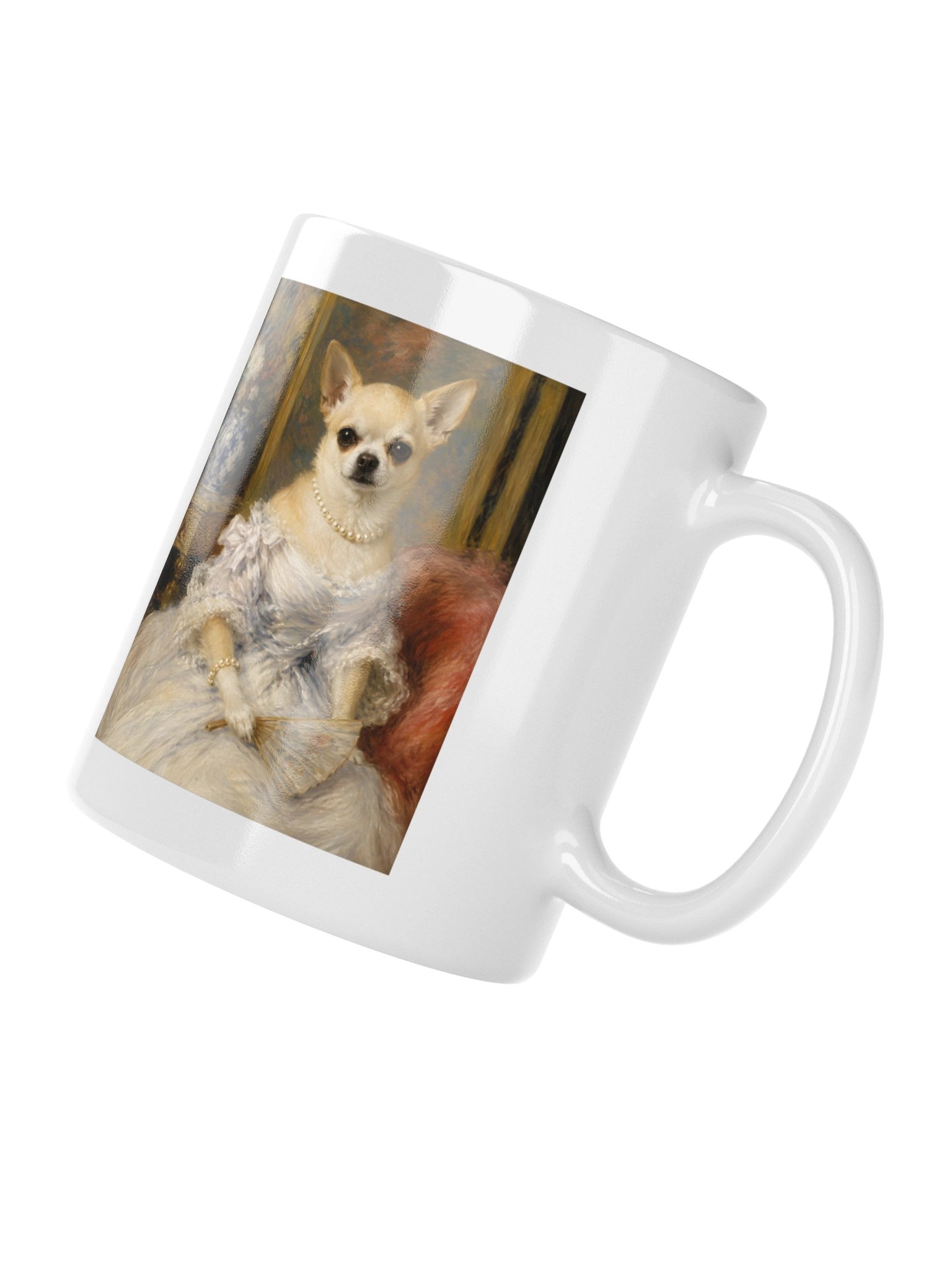 Chihuahua Portrait of Irène Cahen d'Anvers Mug product image (4)