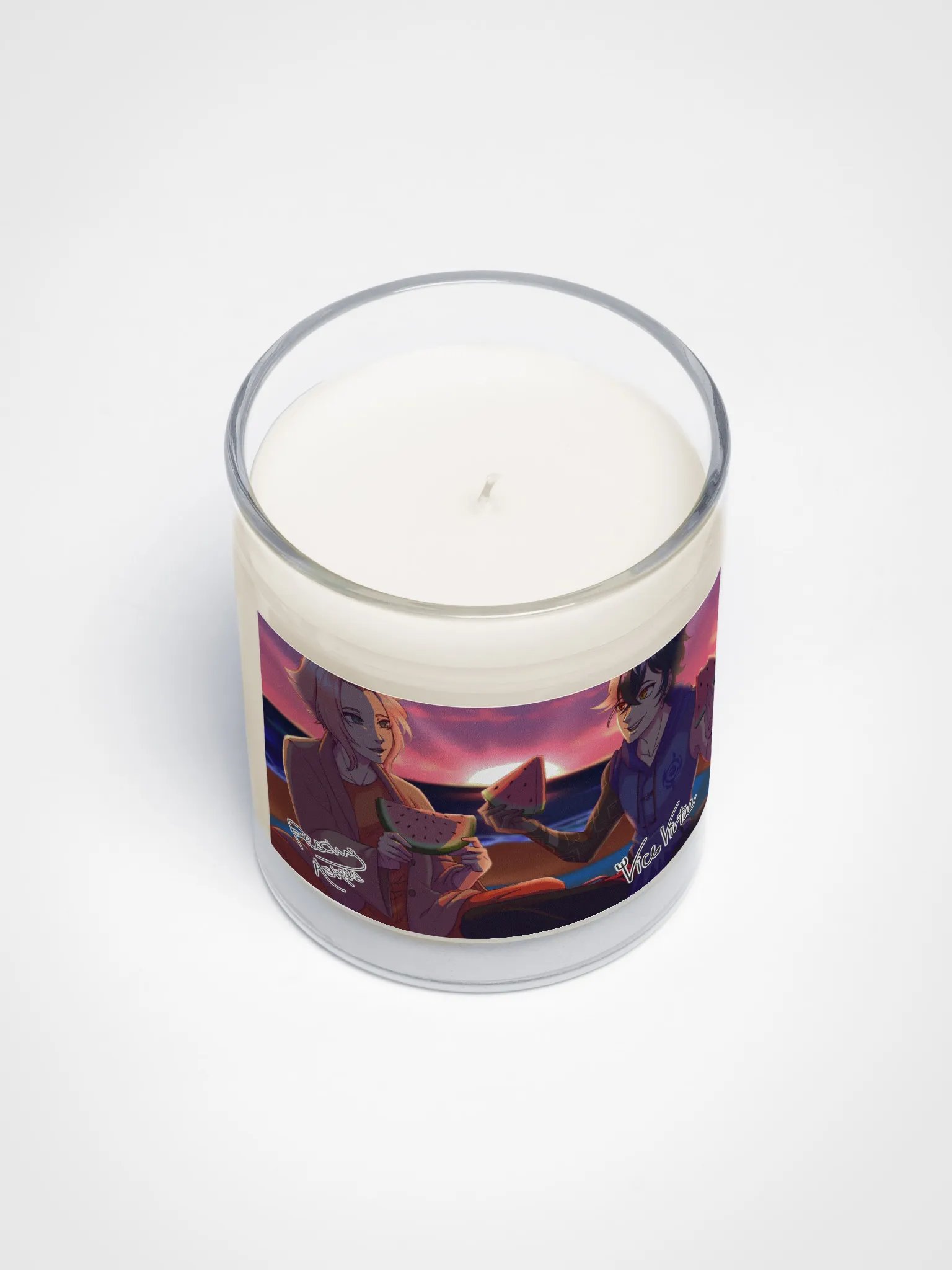 PeachyAshera Collab Candle (Signed) product image (3)