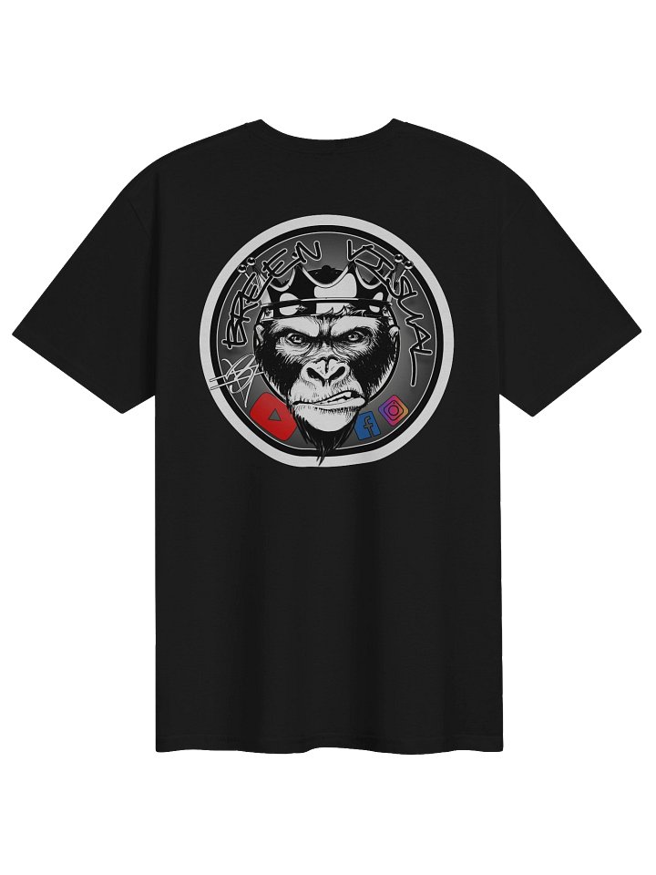 BreenVisual Crowned Ape Tee [white font] product image (2)