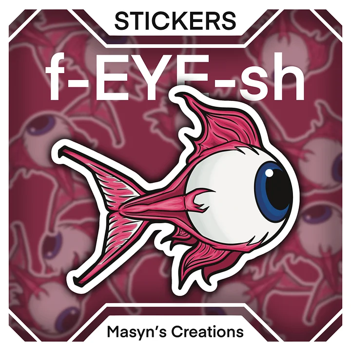 F -EYE- SH Sticker product image (1)