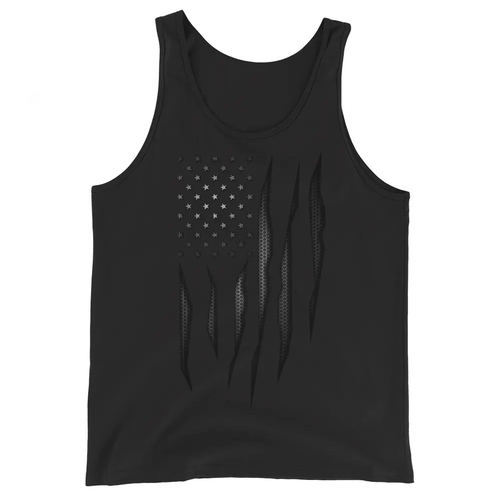 Carbon Onyx American Flag Tank Top product image (1)