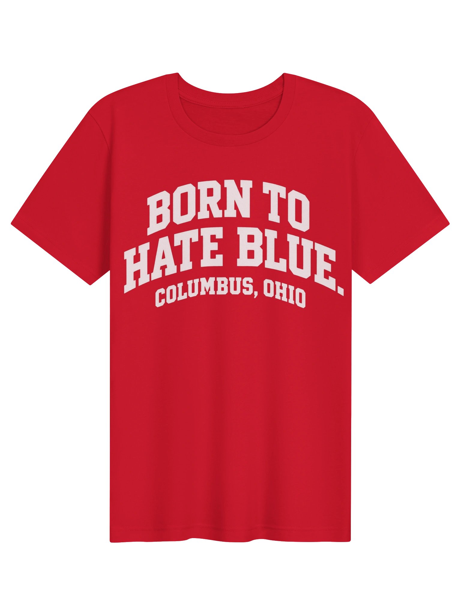 Ohio Born To Hate Blue T-Shirt product image (1)