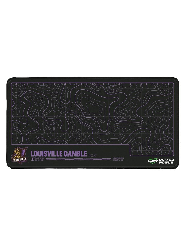 Louisville Gamble Map Desk Mat product image (1)