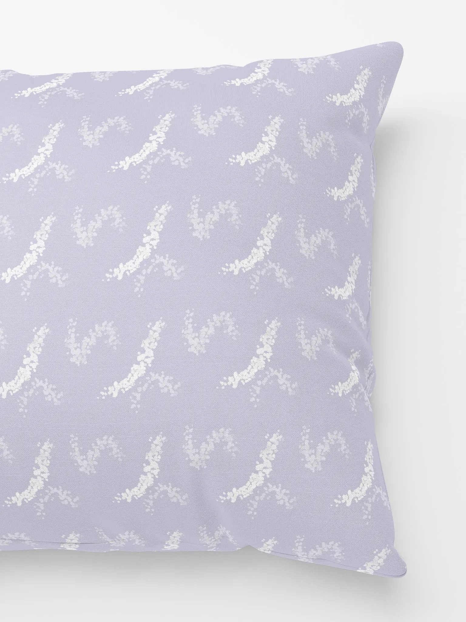 Spring Spritz Throw Pillow - Lavender Grey product image (2)