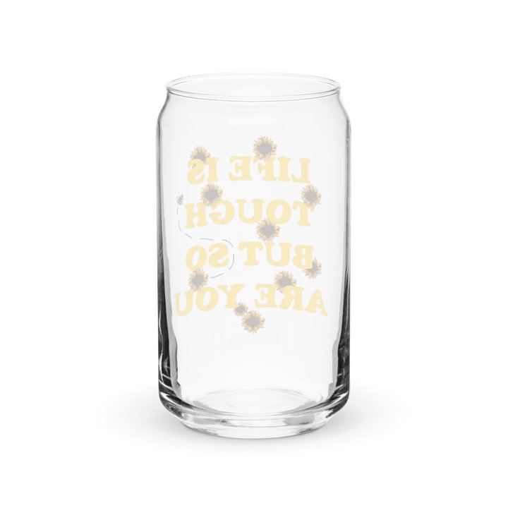 Life Is Tough Can-Shaped Glass product image (2)