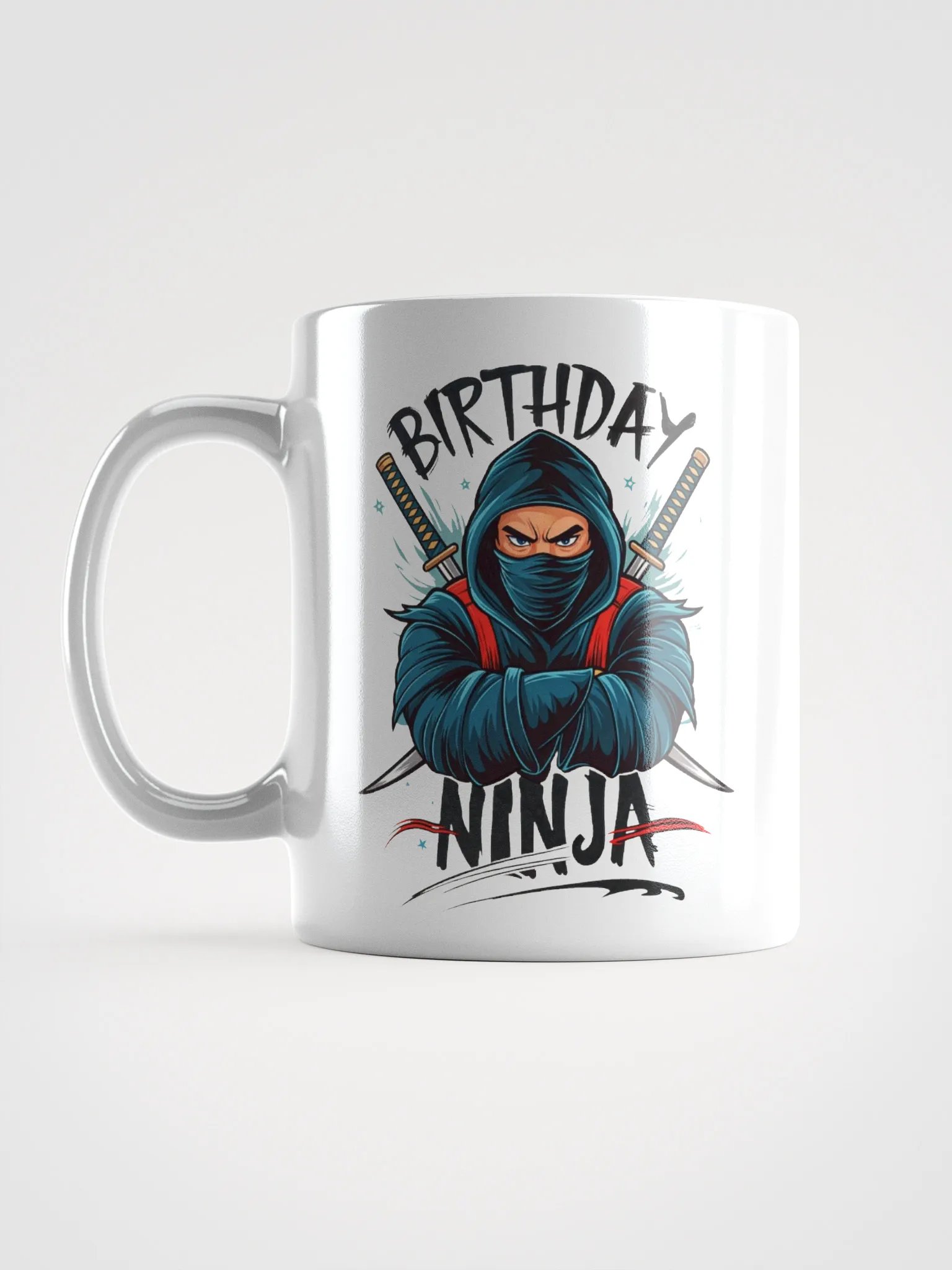 Ninja Birthday Ceramic Mug product image (6)