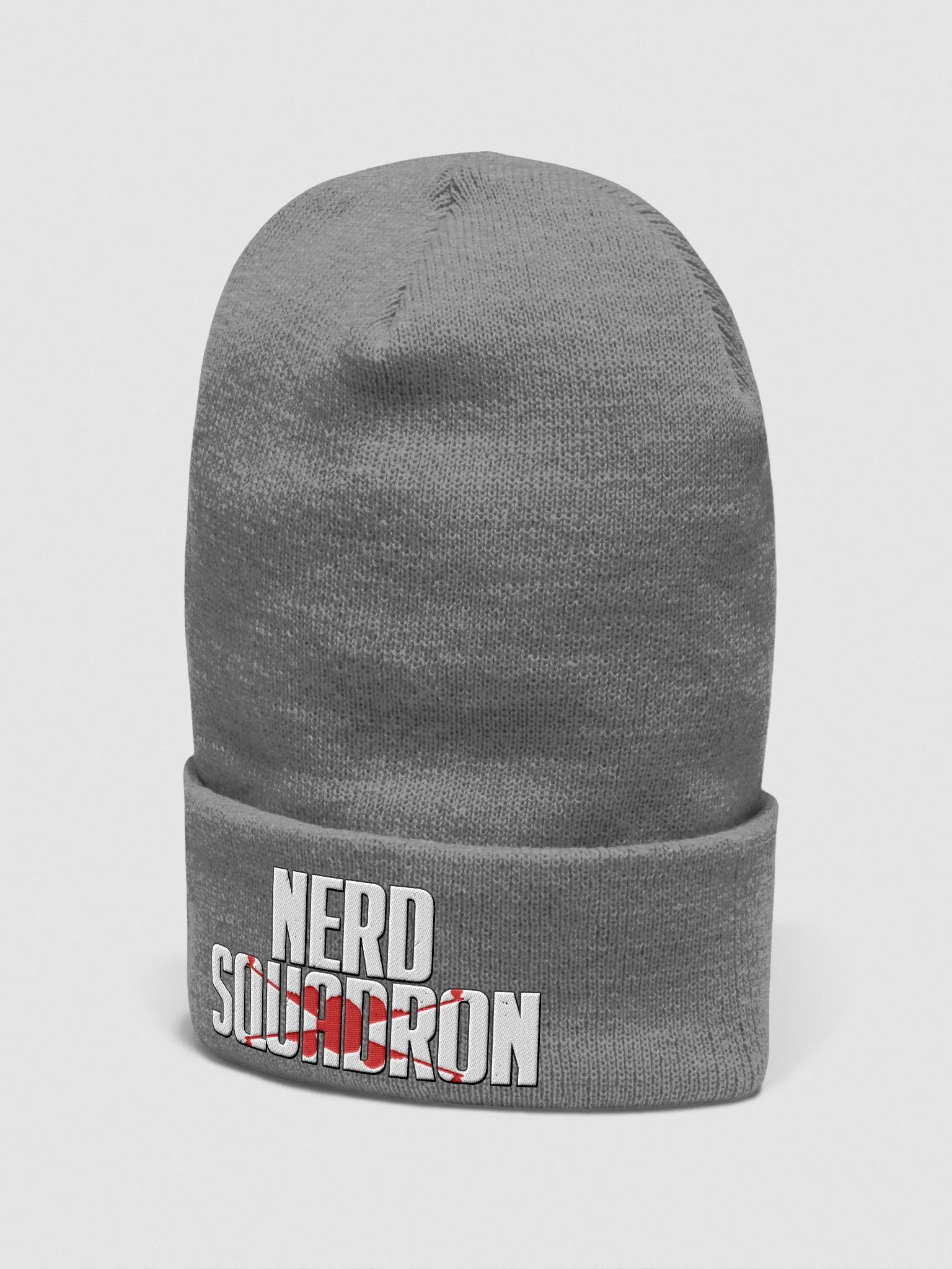 Nerd Squadron Cuffed Beanie product image (7)