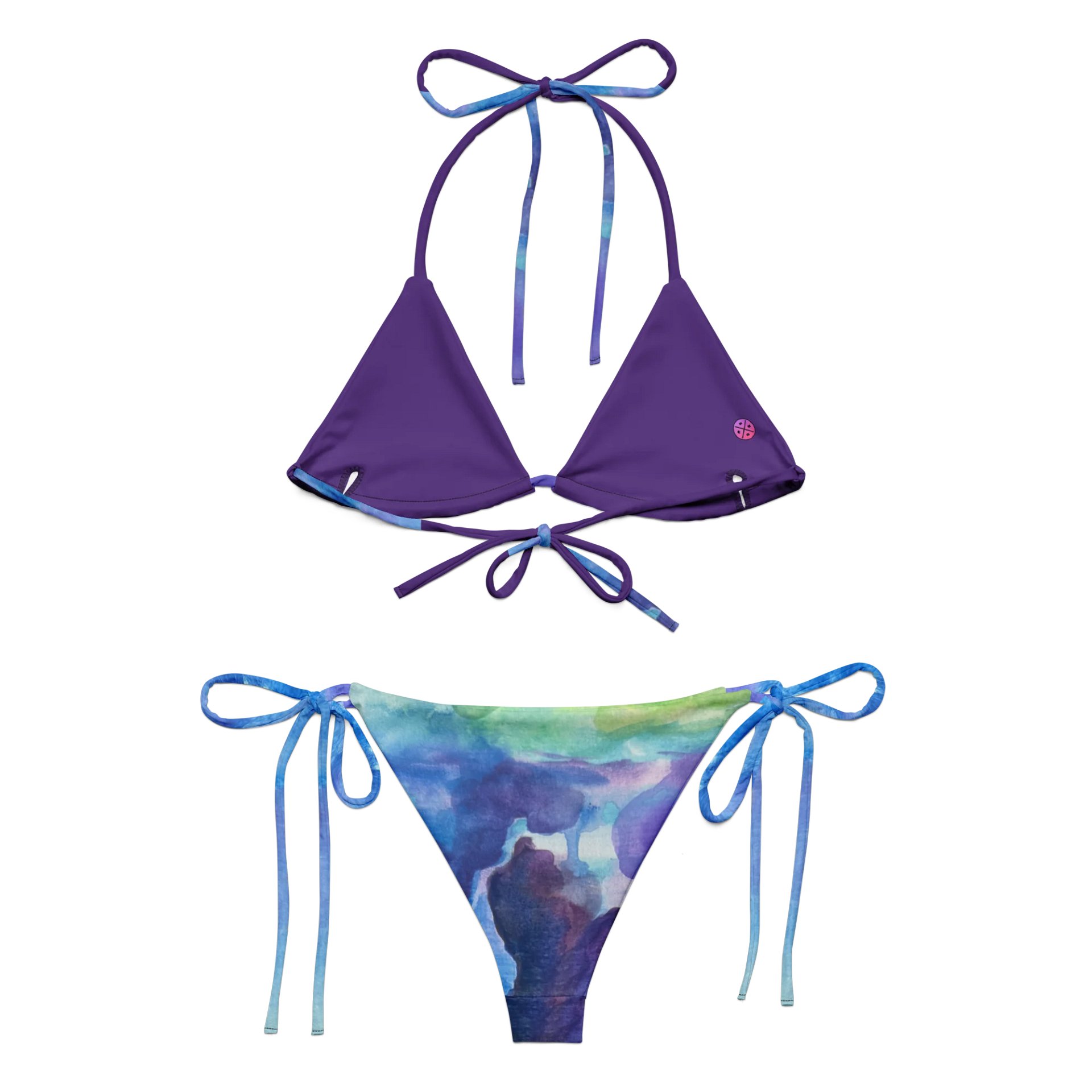 Bluesy Watercolor Bikini product image (2)