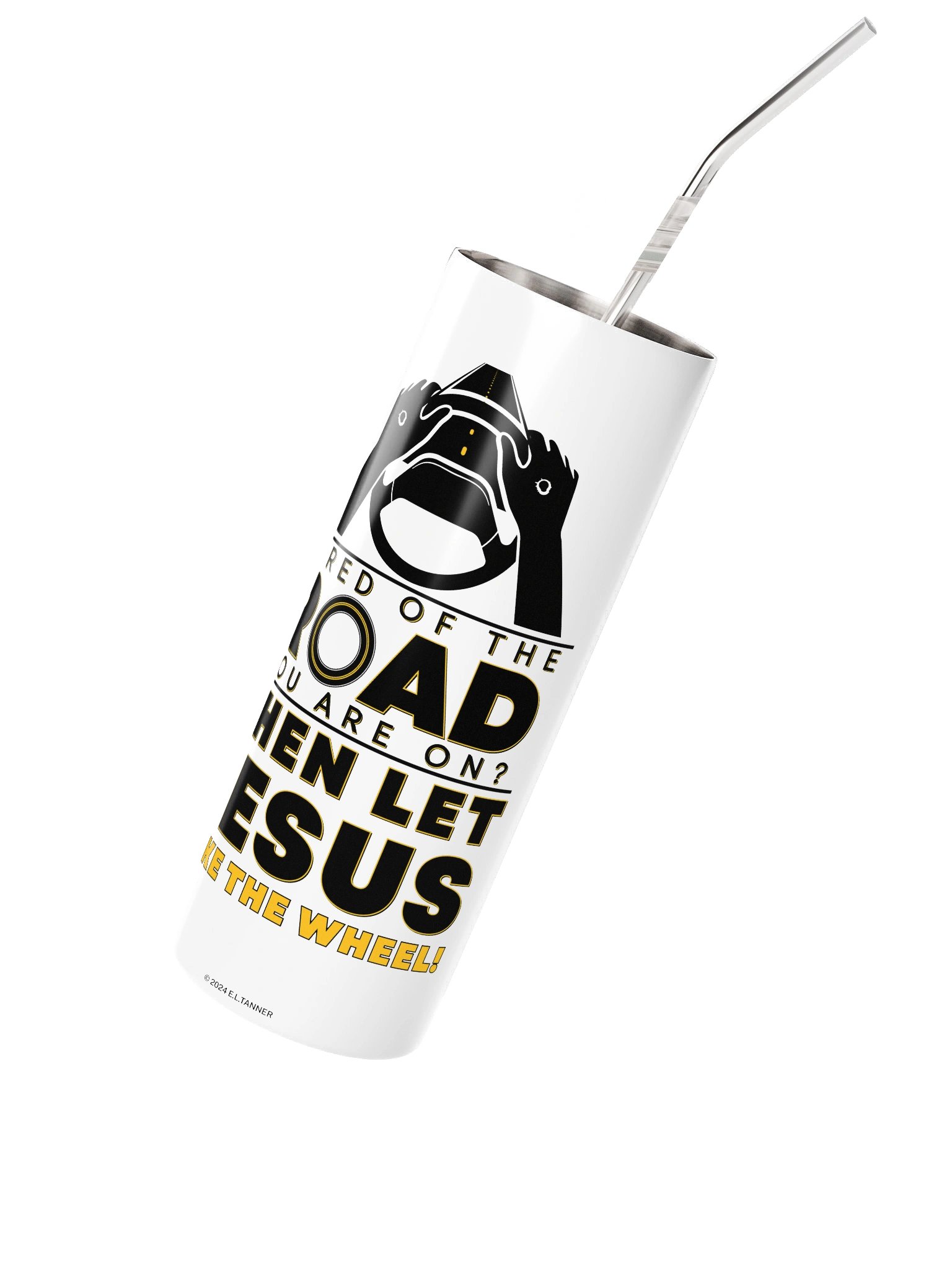 Let Jesus Take the Wheel, 20oz Tumbler product image (2)