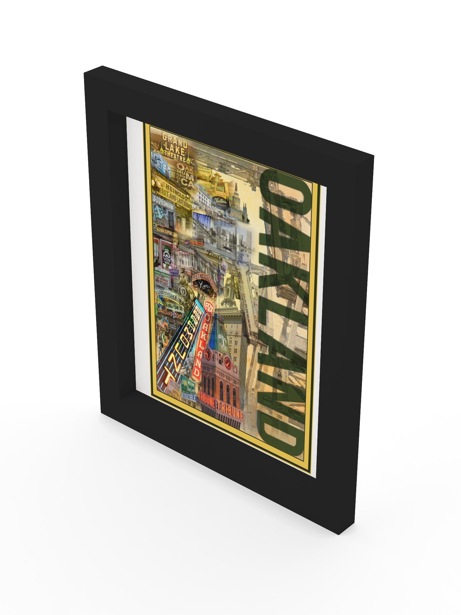 Oakland Celebration Poster - FRAMED product image (3)