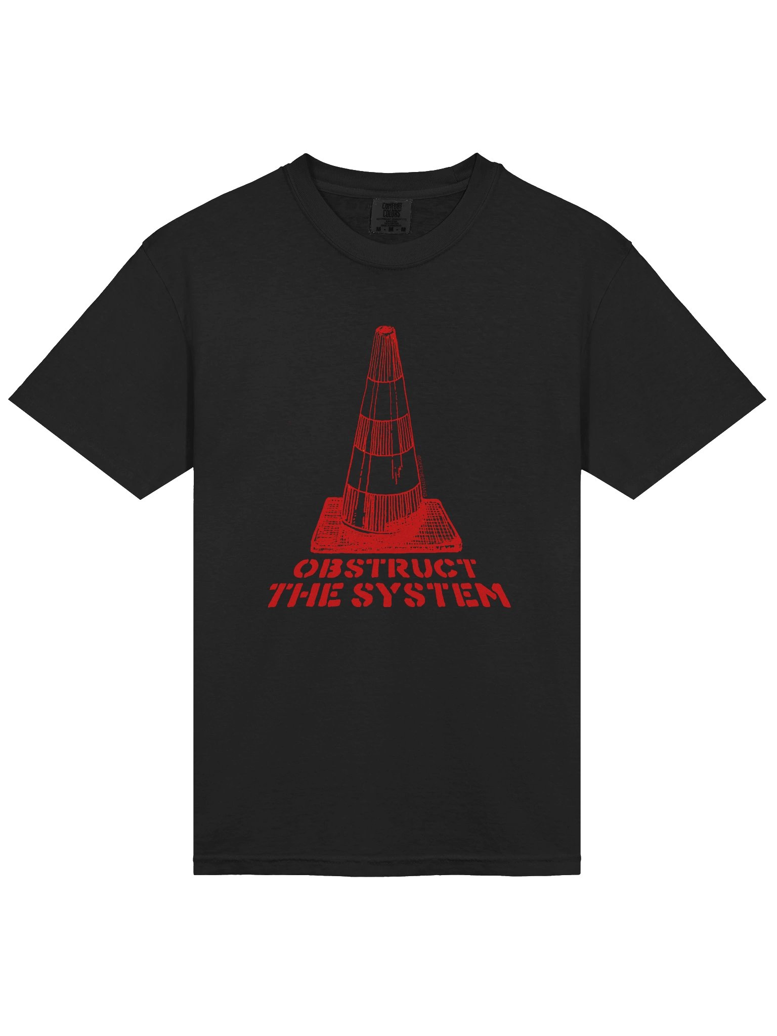 Obstruct the System Tee product image (14)