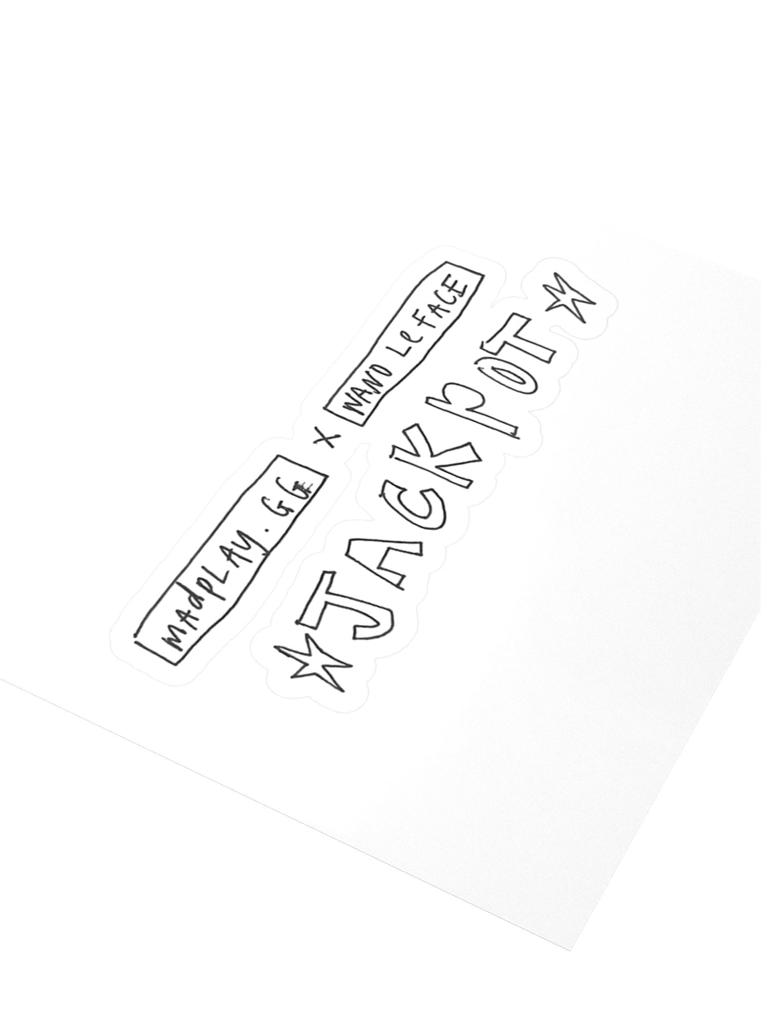 Nano Le Face x Madplay: Jackpot Sticker product image (10)