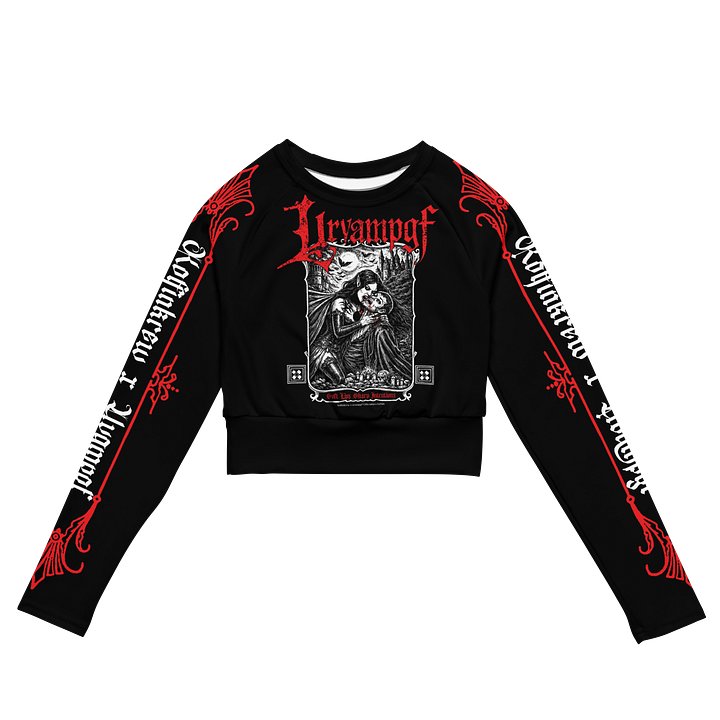 Soft Lips Sharp Intentions L/S Crop Top product image (1)